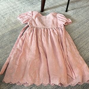 Loveshackfancy pink occasion dress sz 5-6y